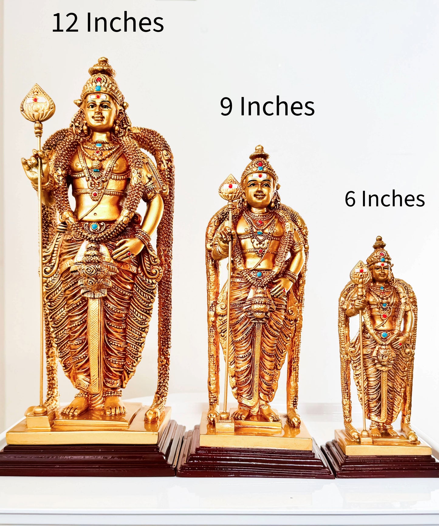 Malaysia Lord Murugan (6 Inches) - Batu Caves Murugan