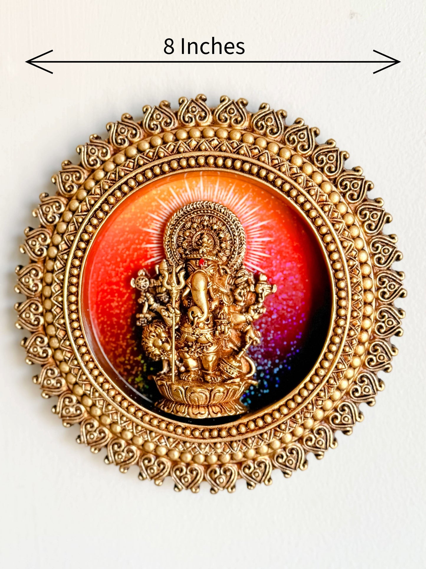 Shuba Drishti Ganapathi (8 Inches) - SG112
